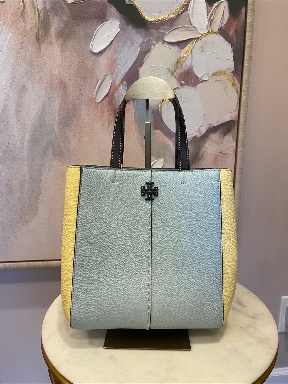 Tory Burch McGraw Color-Block Tote
